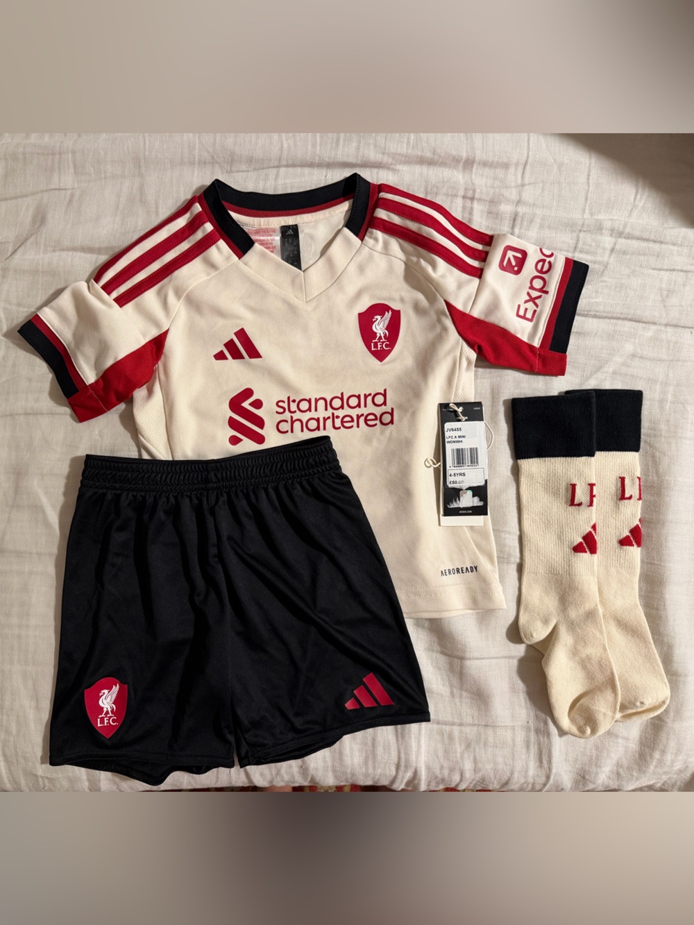 Adidas Liverpool Football clClub LFC Kit 5T